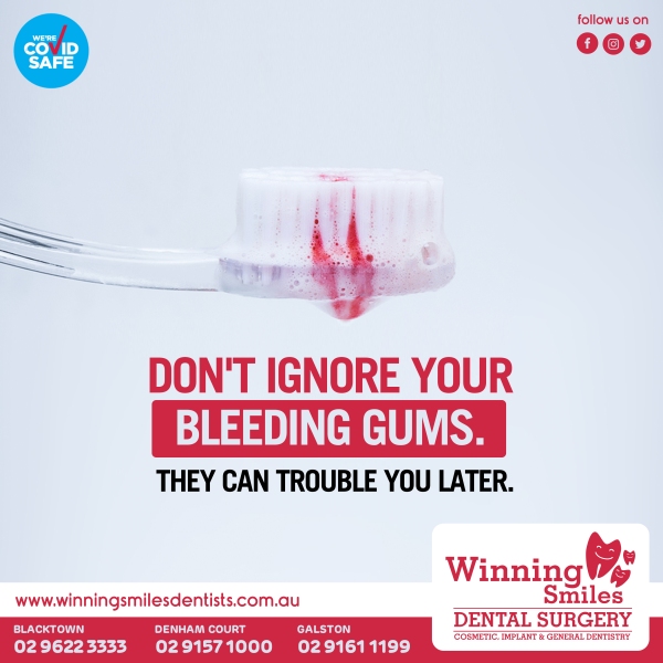 Don't ignore your bleeding gums